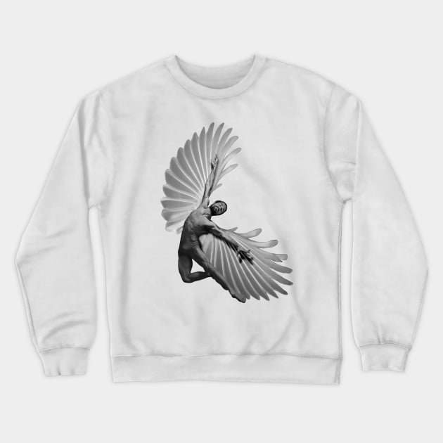 Icarus Crewneck Sweatshirt by LAZYJStudios
